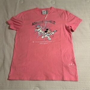 Adidas‎ x Disney Pink Tee NEW NWT